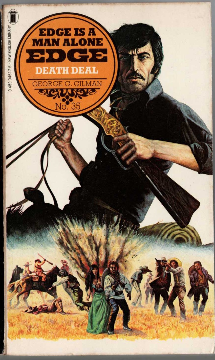 George G. Gilman  EDGE 35: DEATH DEAL front book cover image