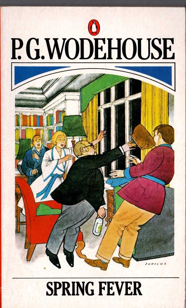 P.G. Wodehouse  SPRING FEVER front book cover image