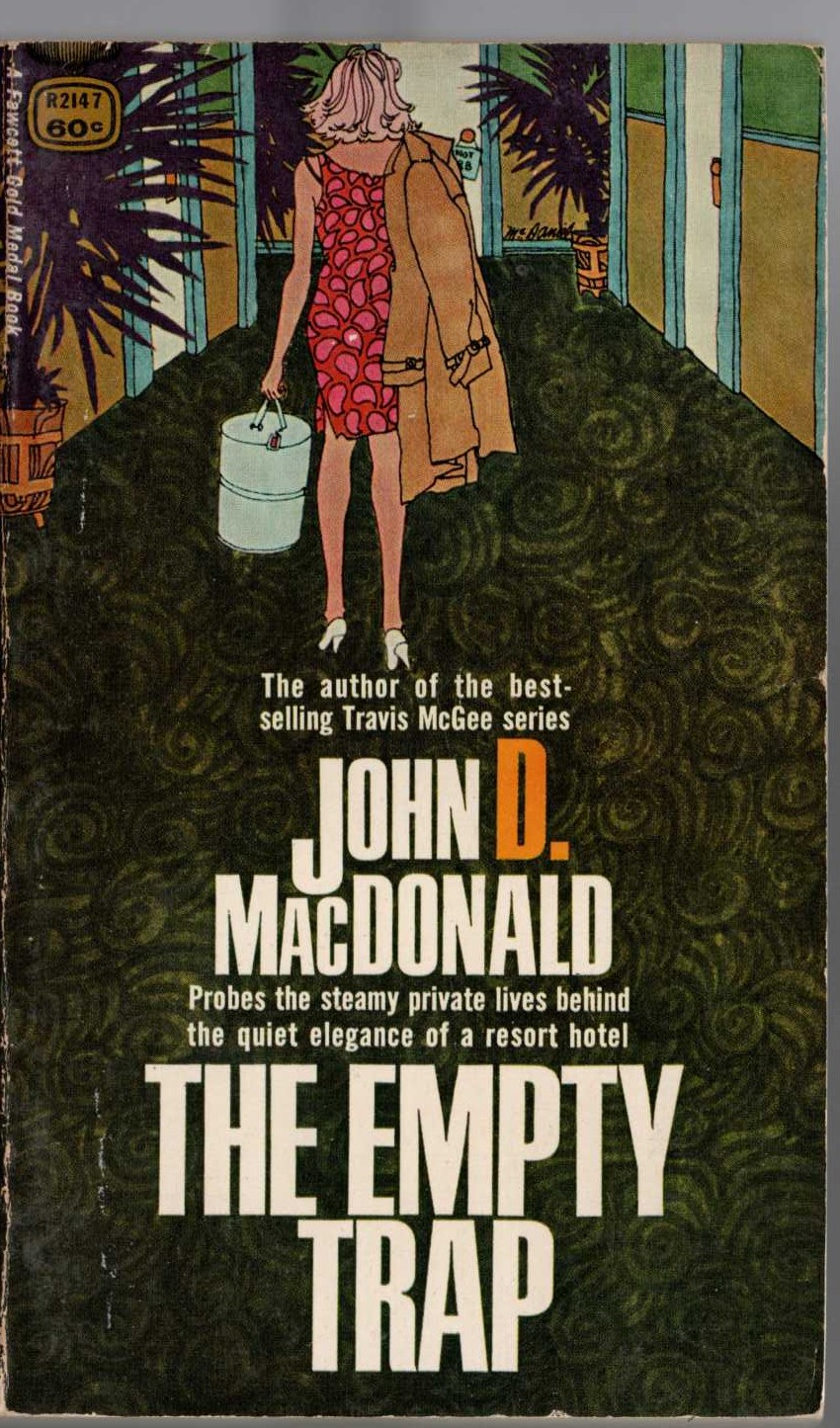 John D. MacDonald  THE EMPTY TRAP front book cover image