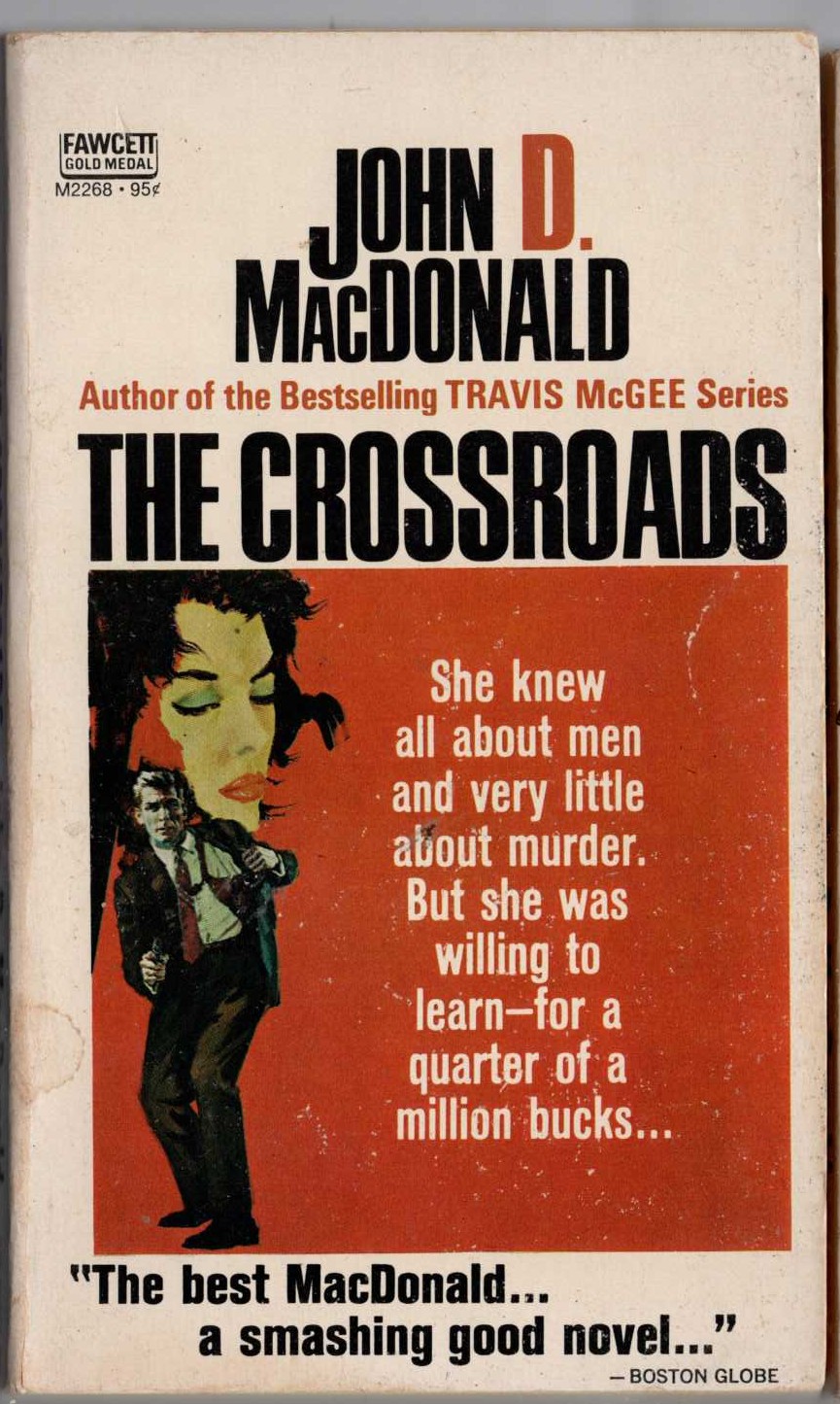 John D. MacDonald  THE CROSSROADS front book cover image
