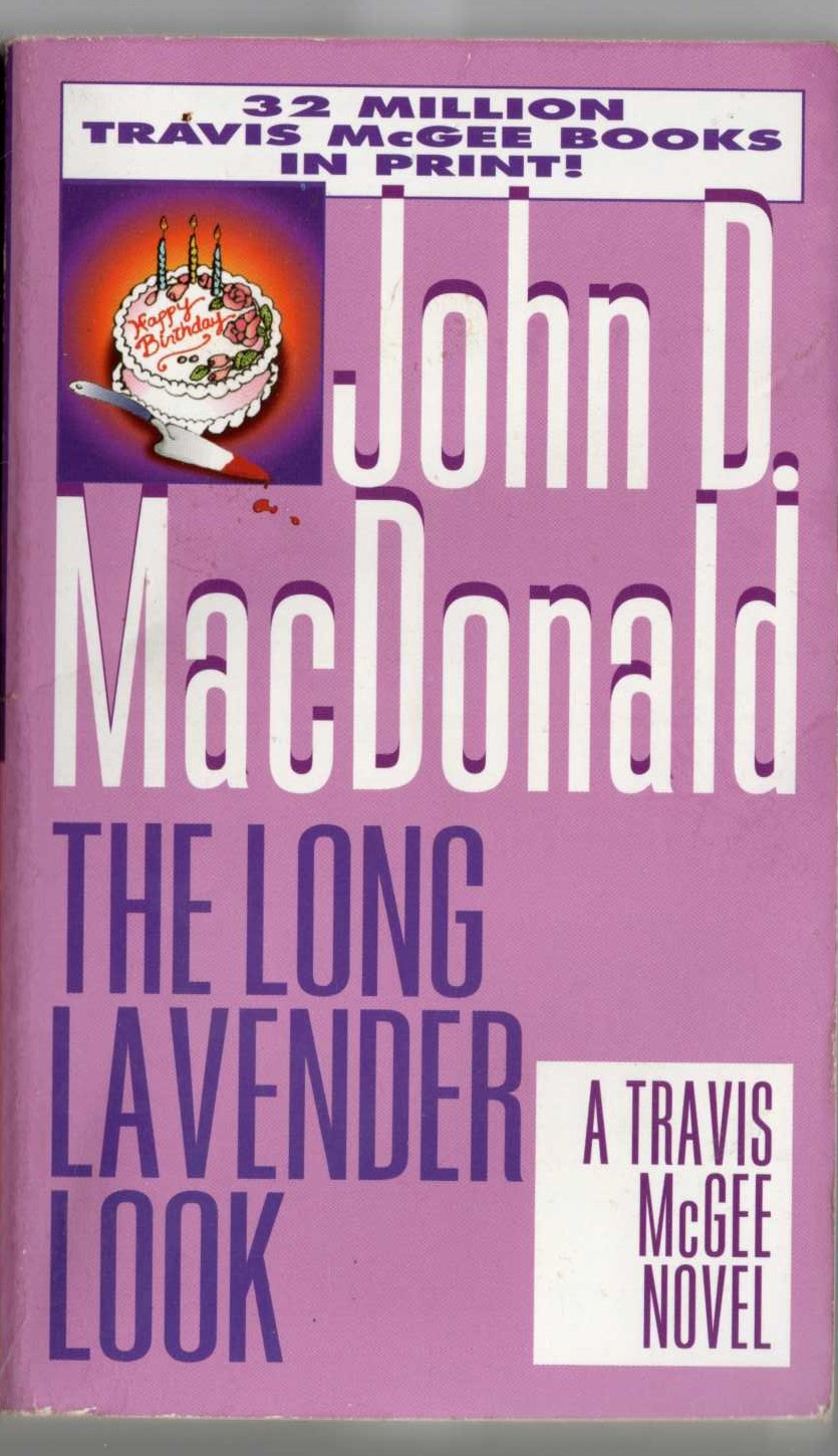 John D. MacDonald  THE LONG LAVENDER LOOK front book cover image