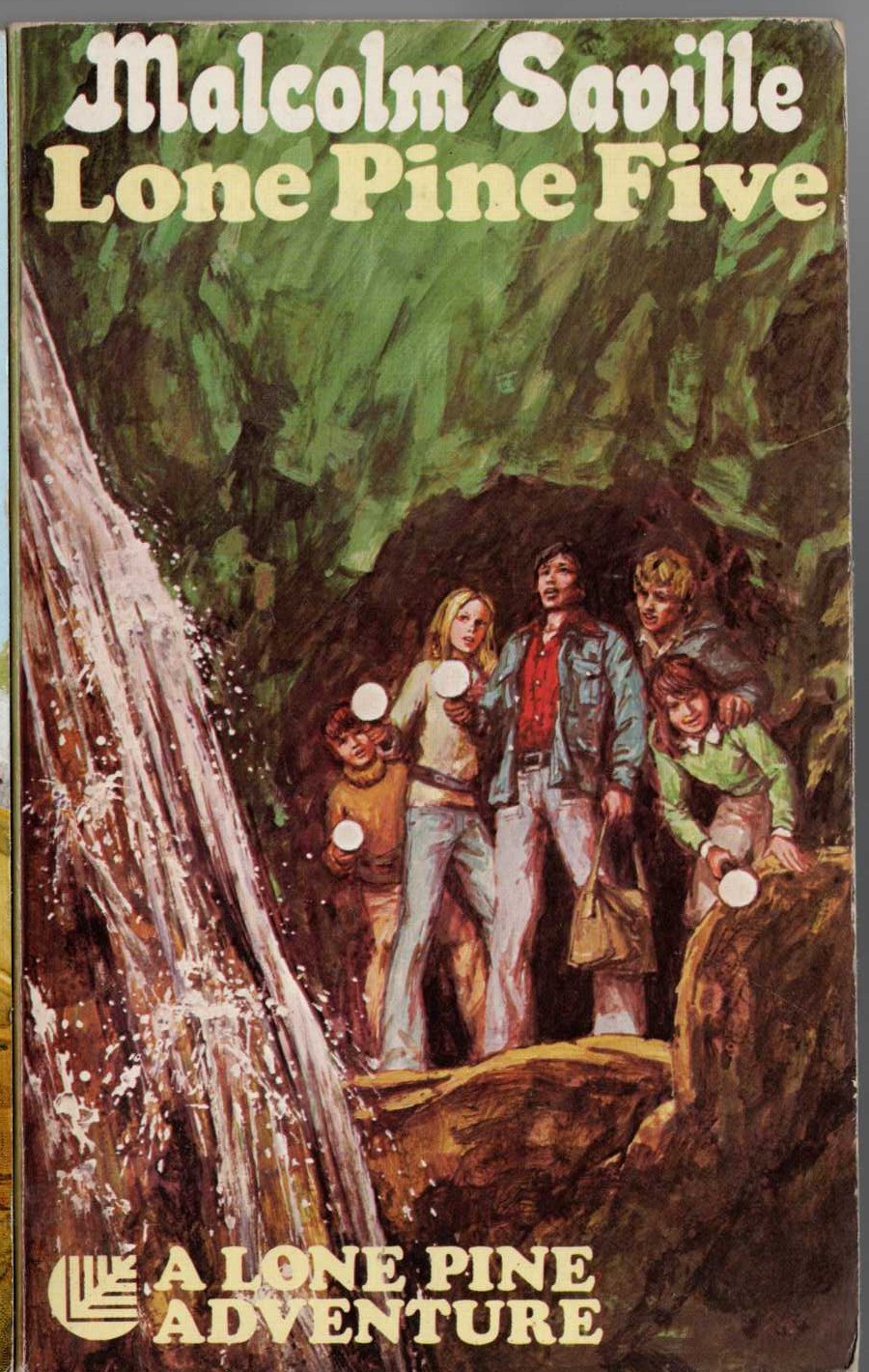 Malcolm Saville  LONE PINE FIVE front book cover image