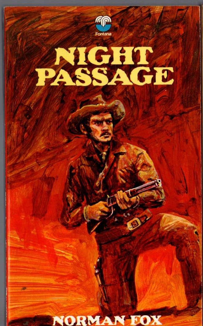 Norman Fox  NIGHT PASSAGE front book cover image
