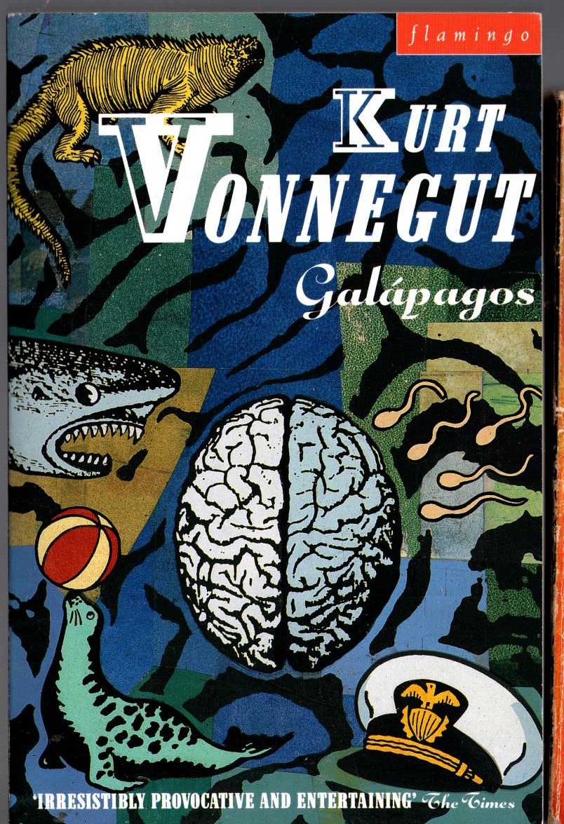 Kurt Vonnegut  GALAPAGOS front book cover image