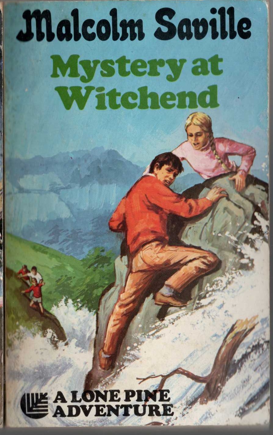 Malcolm Saville  MYSTERY AT WITCHEND front book cover image