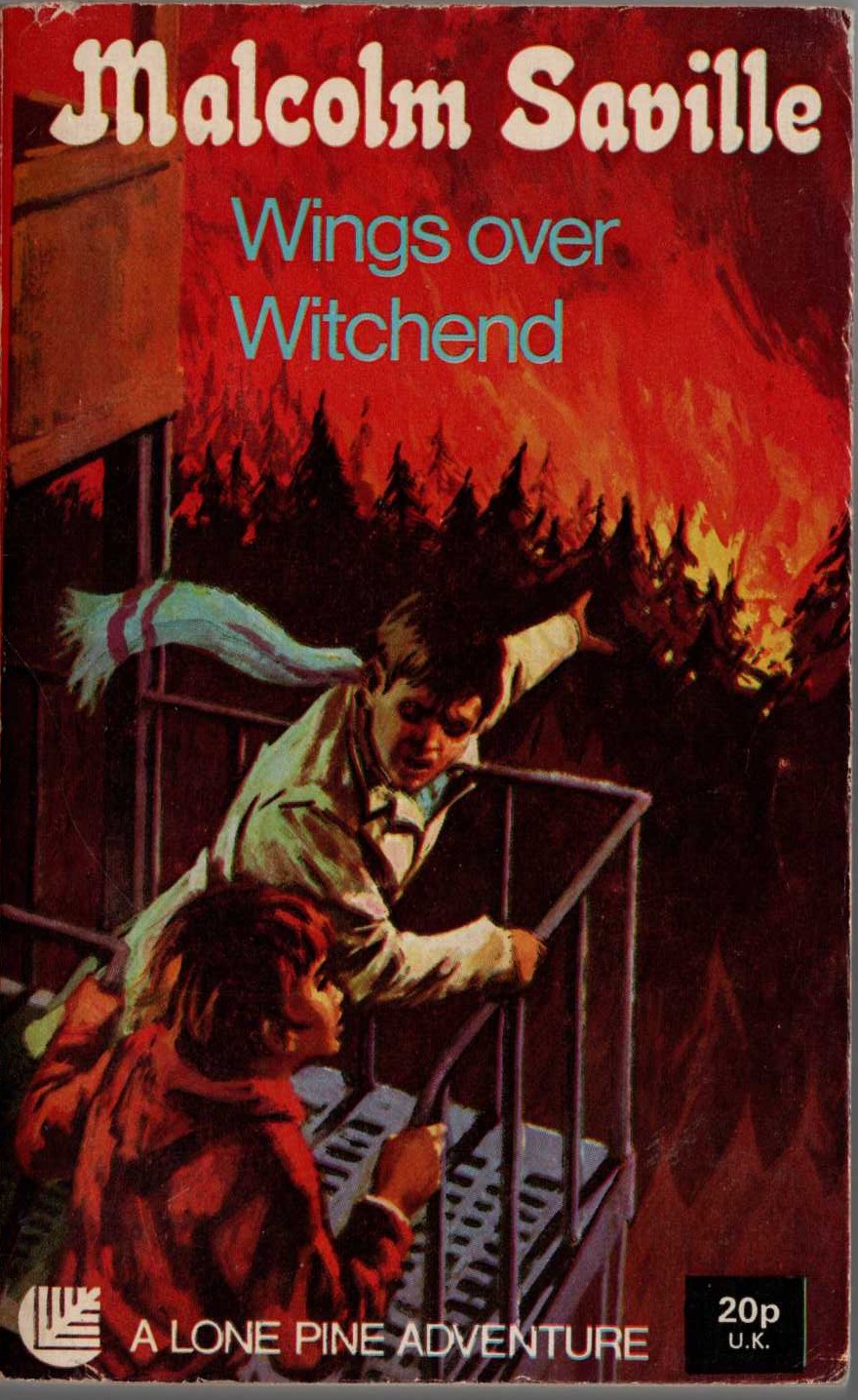 Malcolm Saville  WINGS OVER WITCHEND front book cover image