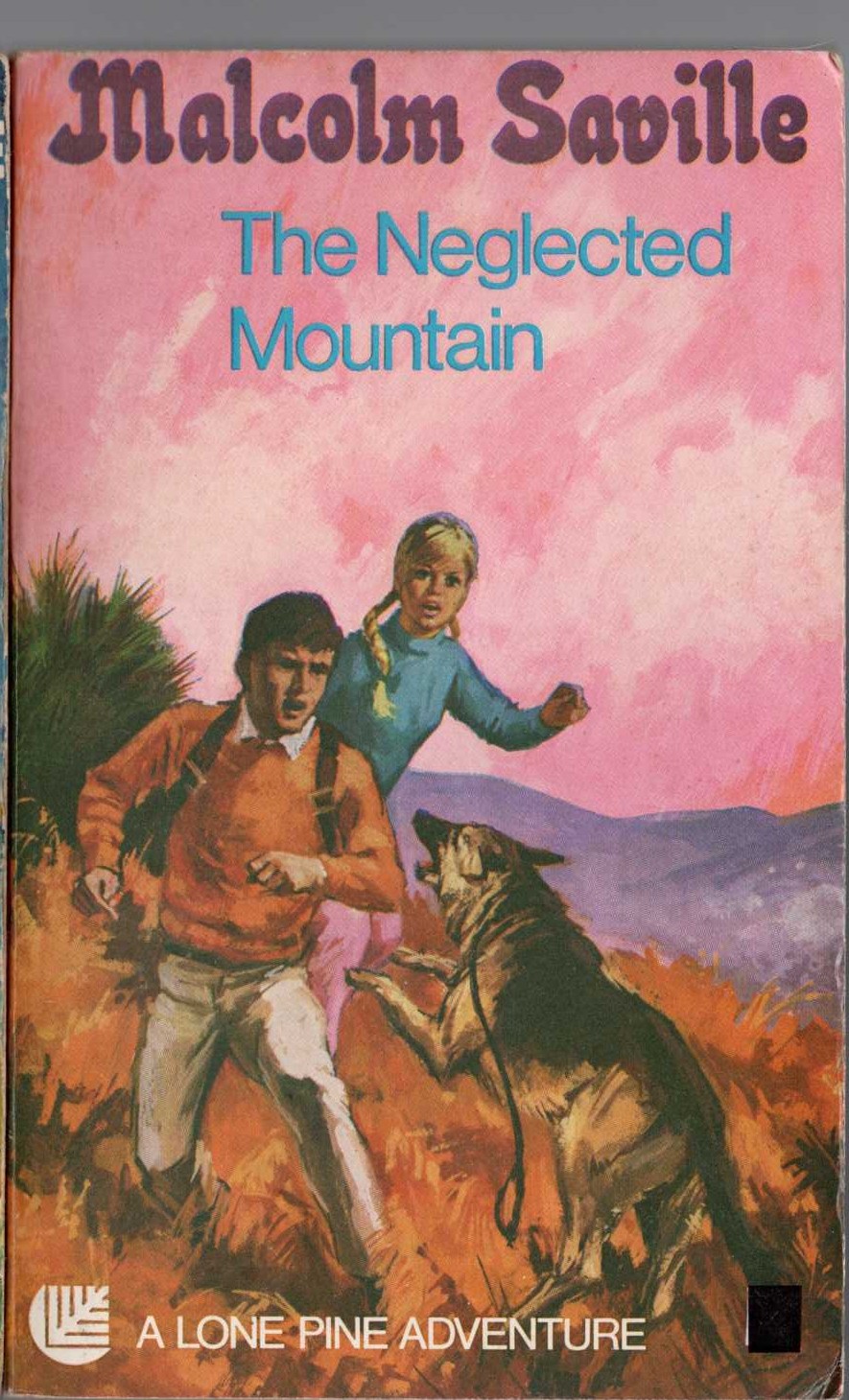 Malcolm Saville  THE NEGLECTED MOUNTAIN front book cover image