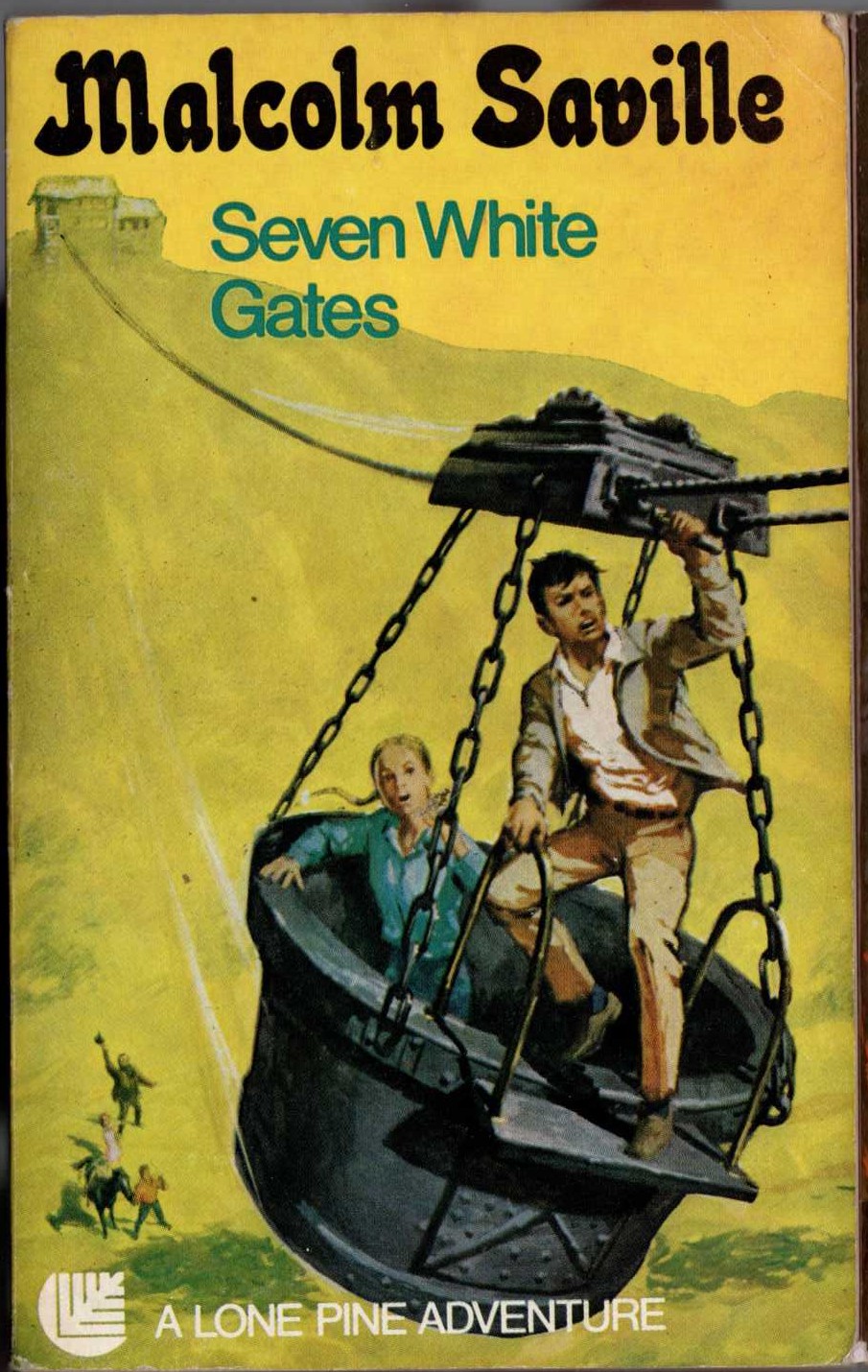 Malcolm Saville  SEVEN WHITE GATES front book cover image