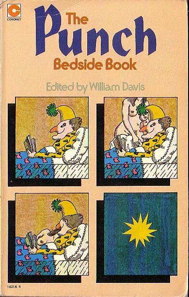 William Davis (Edits) THE PUNCH BEDSIDE BOOK front book cover image