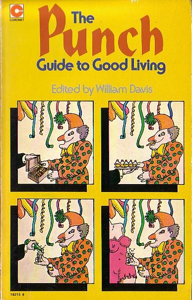 William Davis (Edits) THE PUNCH GUIDE TO GOOD LIVING front book cover image