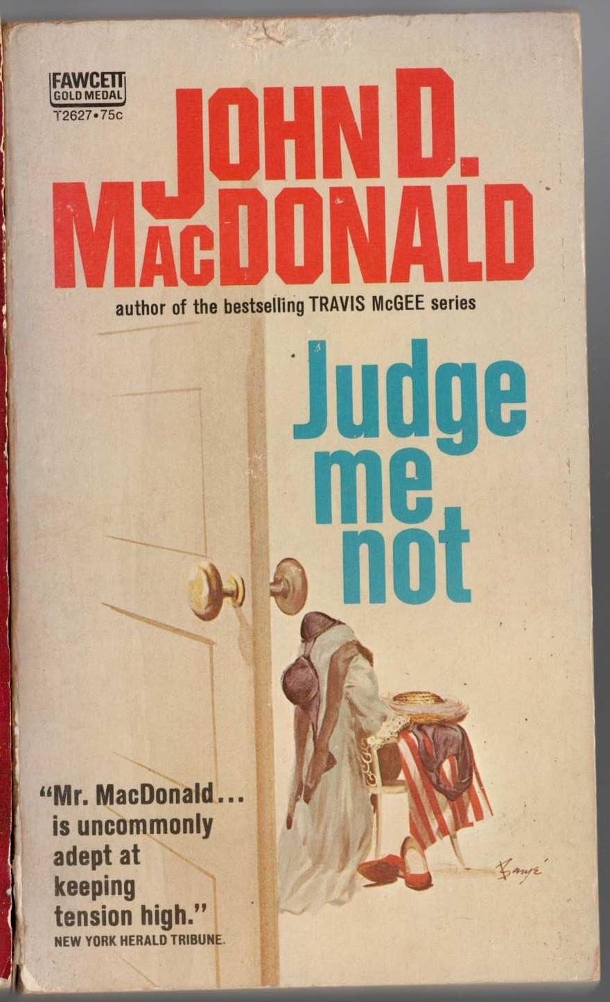 John D. MacDonald  JUDGE ME NOT front book cover image