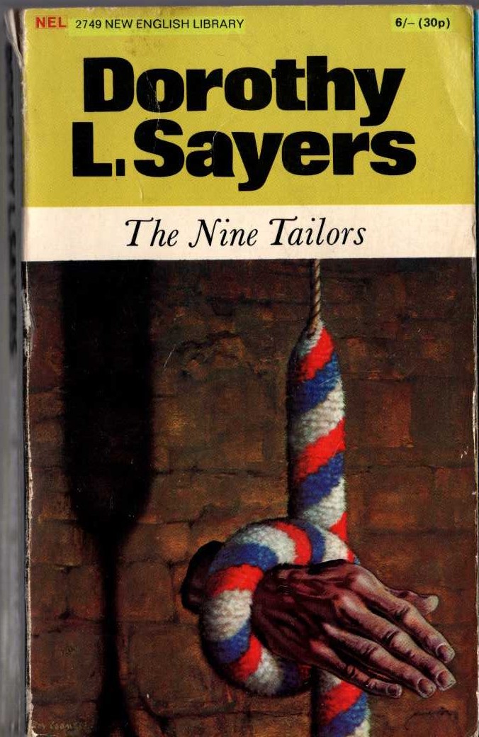 Dorothy L. Sayers  THE NINE TAILORS front book cover image