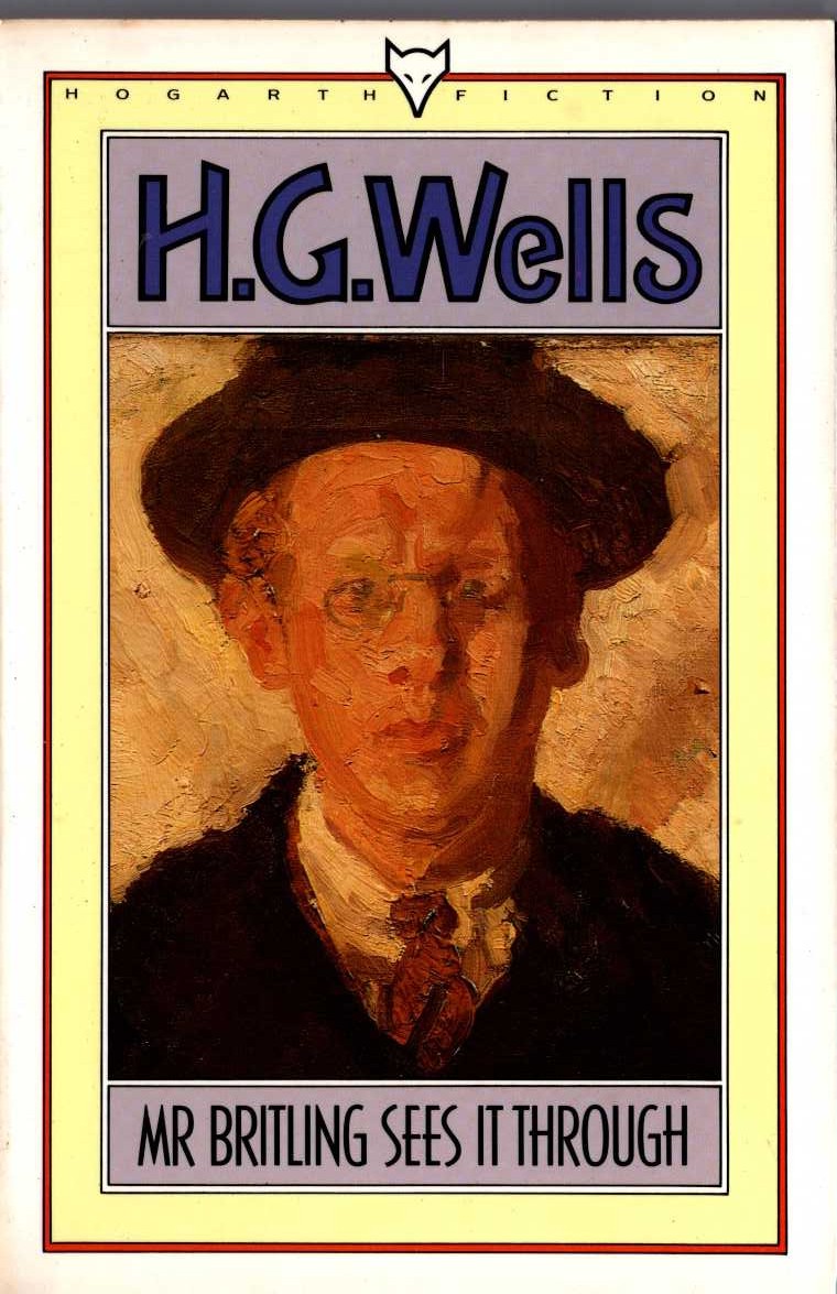 H.G. Wells  MR BRITLING SEES IT THROUGH front book cover image