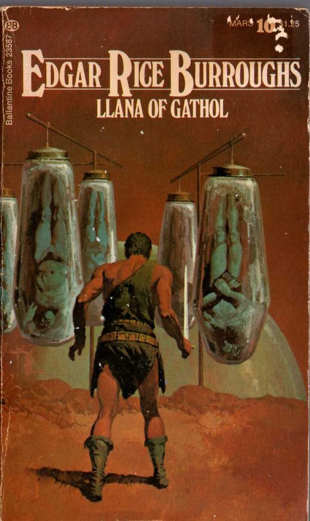 Edgar Rice Burroughs  LLANA OF GATHOL front book cover image