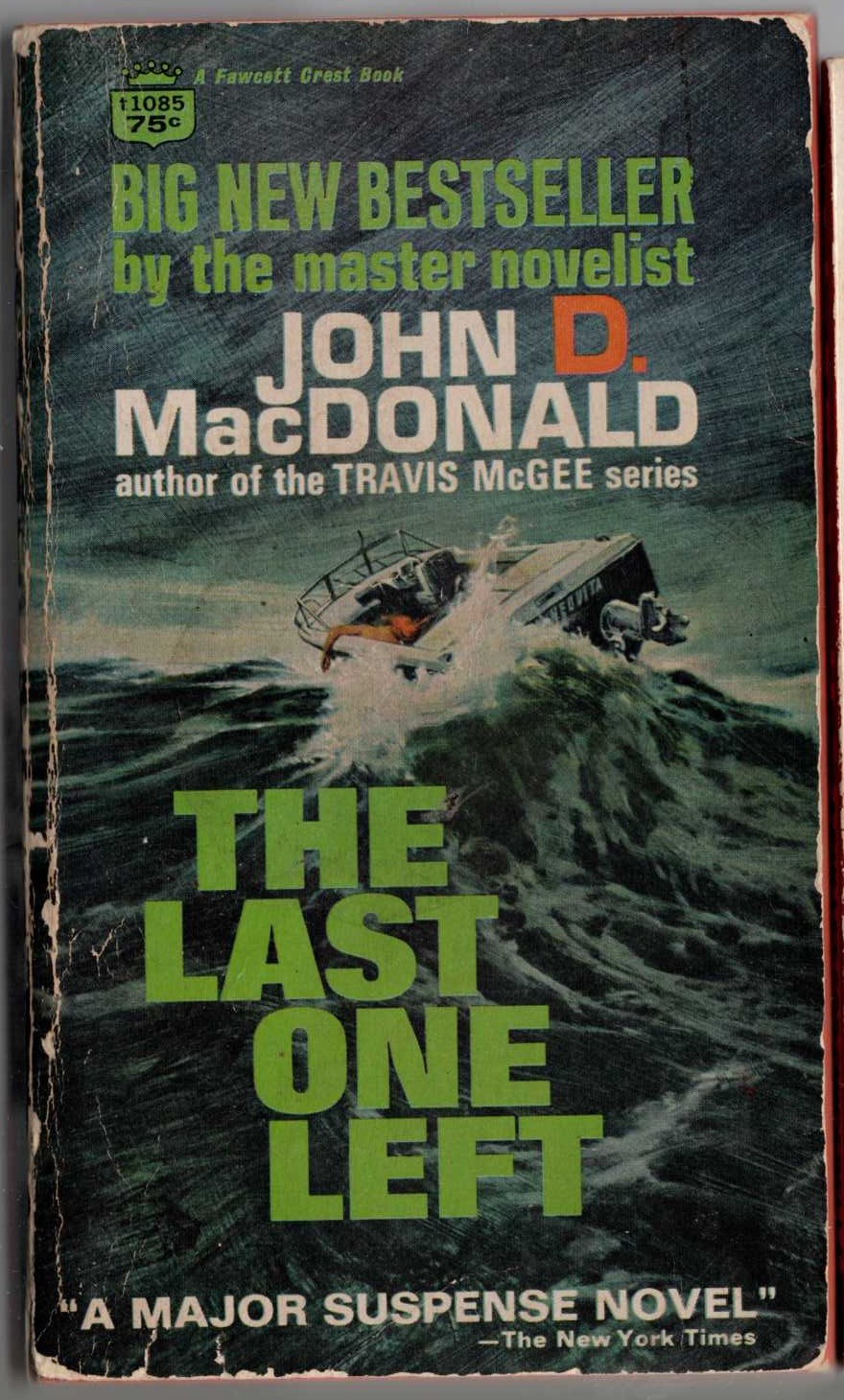 John D. MacDonald  THE LAST ONE LEFT front book cover image