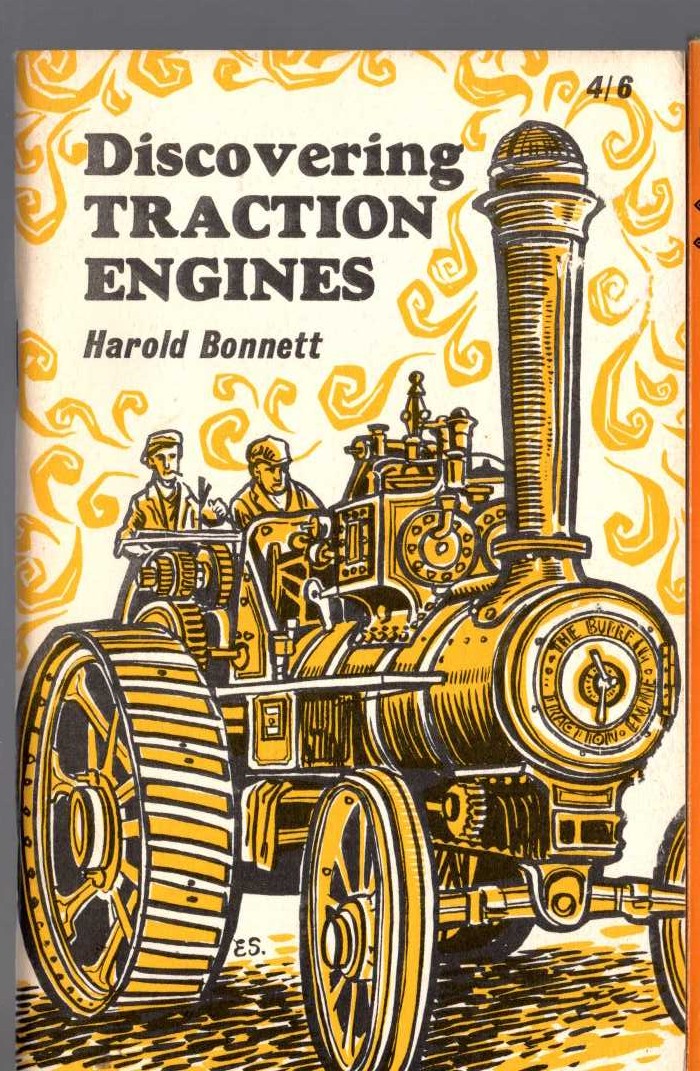 TRACTION ENGINES, Discovering by Harold Bonnett front book cover image