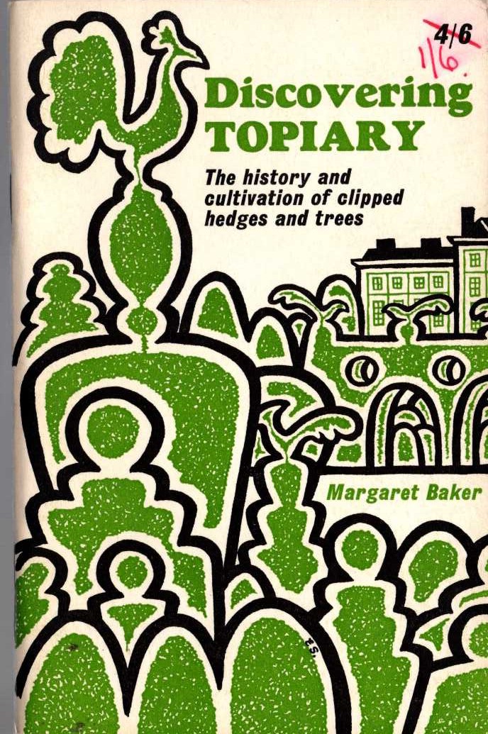 TOPIARY, Discovering by Margaret Baker front book cover image