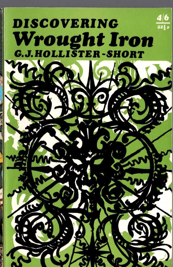 G.J. Hollister-Short  DISCOVERING WROUGHT IRON front book cover image