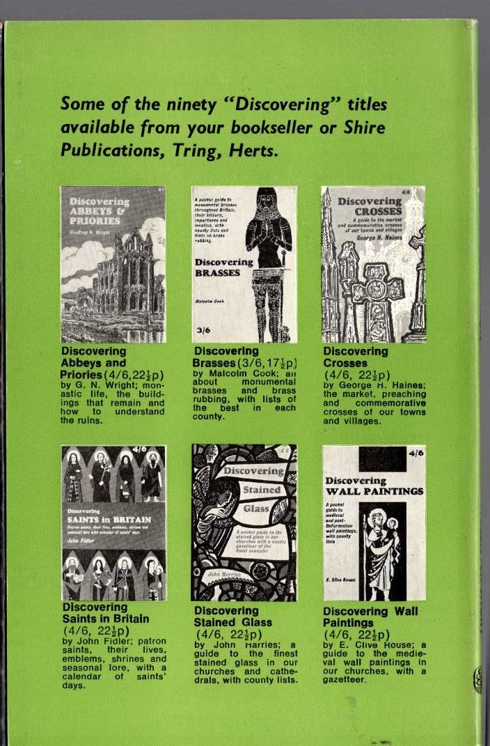 G.J. Hollister-Short  DISCOVERING WROUGHT IRON magnified rear book cover image