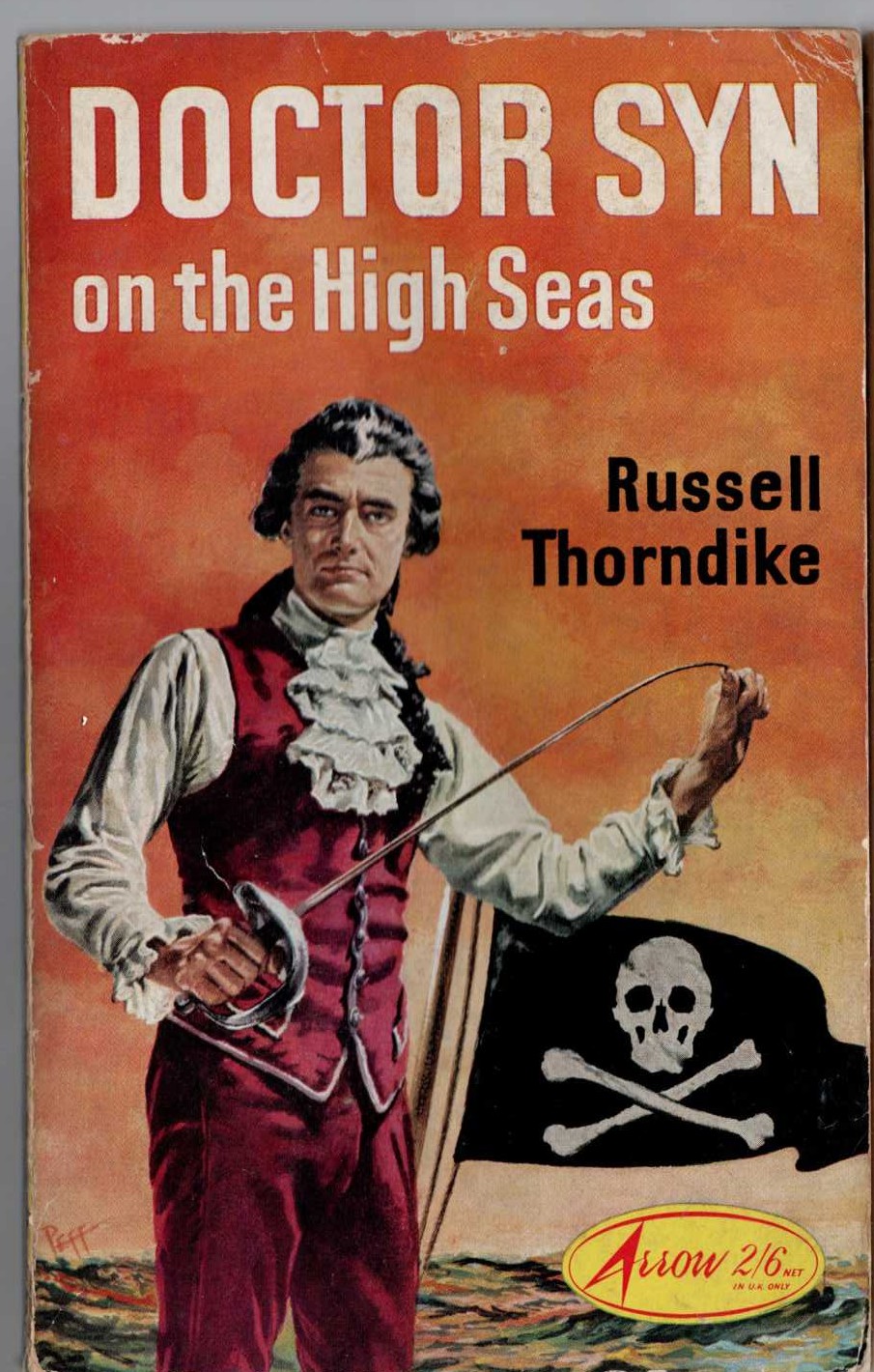 Russell Thorndike  DOCTOR SYN ON THE HIGH SEAS front book cover image