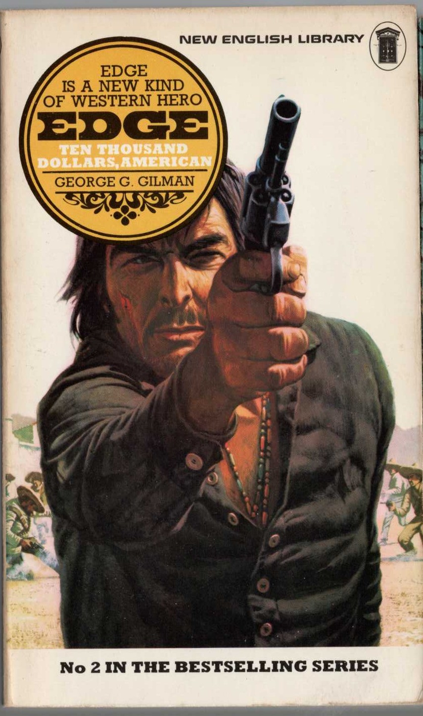 George G. Gilman  EDGE: TEN THOUSAND DOLLARS, AMERICAN front book cover image