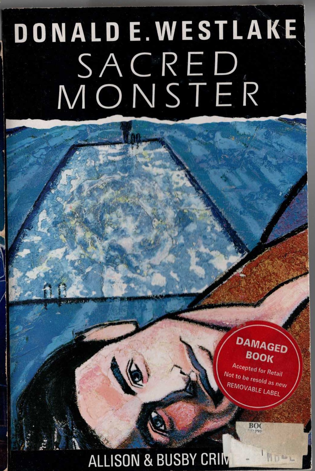 Donald E. Westlake  SACRED MONSTER front book cover image