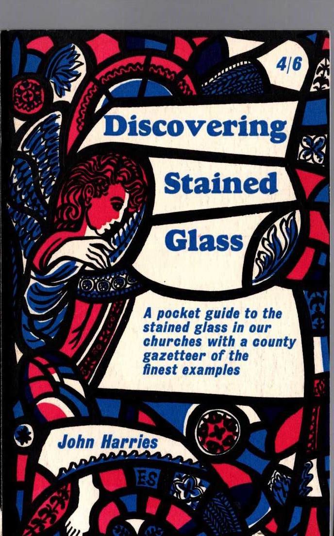 
\ DISCOVERING STAINED GLASS by John Harries front book cover image