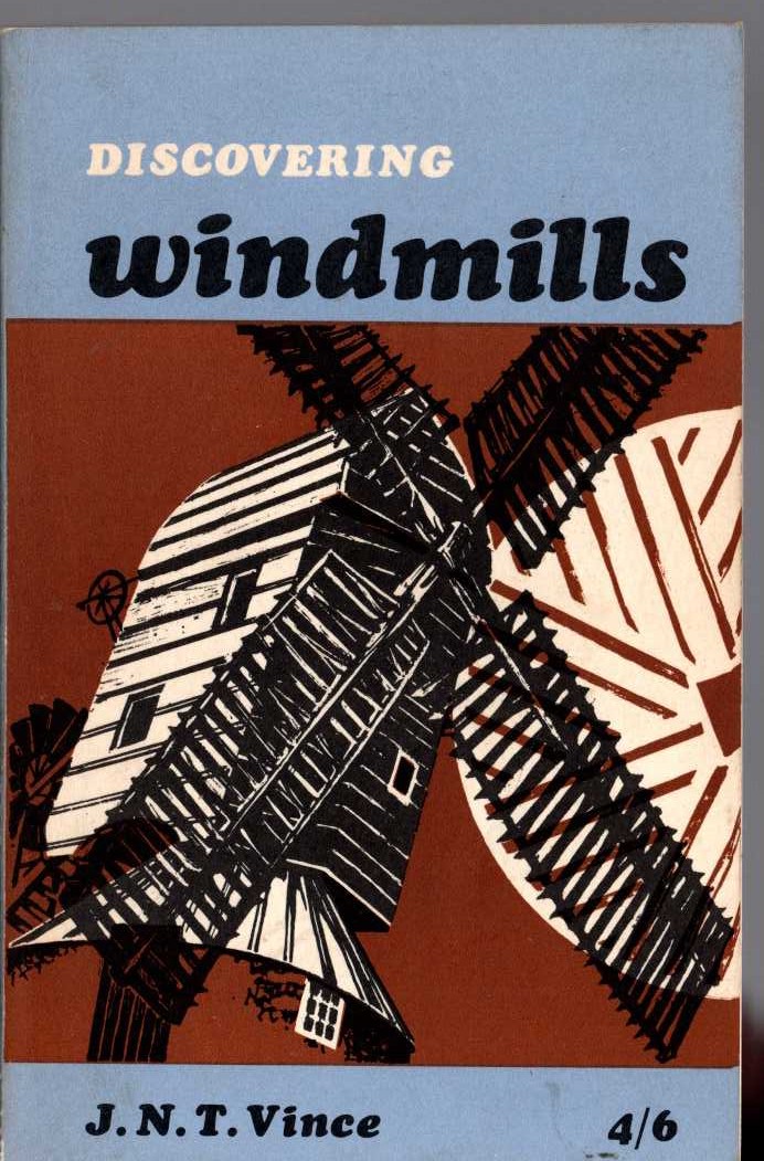 WINDMILLS, Discovering by J.N.T.Vince front book cover image