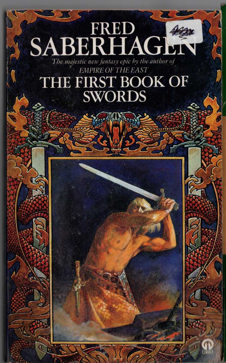 Fred Saberhagen  THE FIRST BOOK OF SWORDS front book cover image