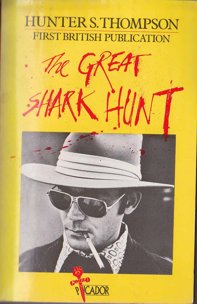 Hunter S. Thompson  THE GREAT SNARK HUNT front book cover image