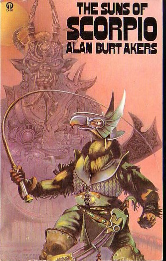Alan Burt Akers  THE SUNS OF SCORPIO front book cover image