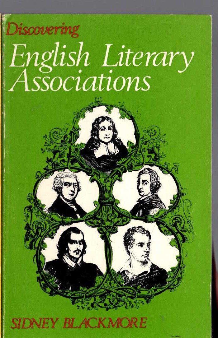 ENGLISH LITERARY ASSOCIATIONS, Discovering by Sidney Blackmore front book cover image