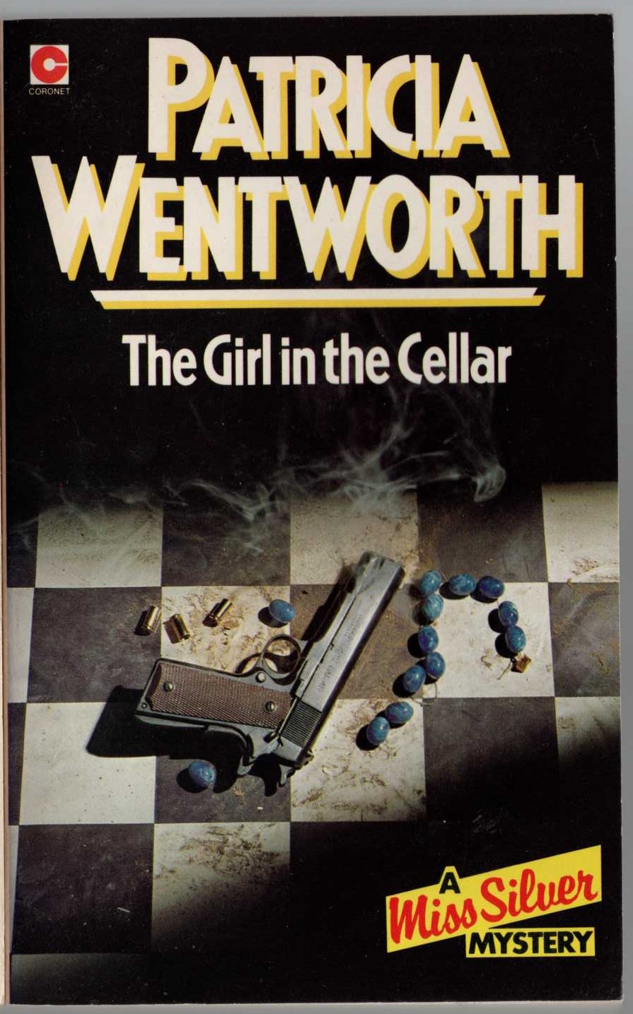 Patricia Wentworth  THE GIRL IN THE CELLAR front book cover image