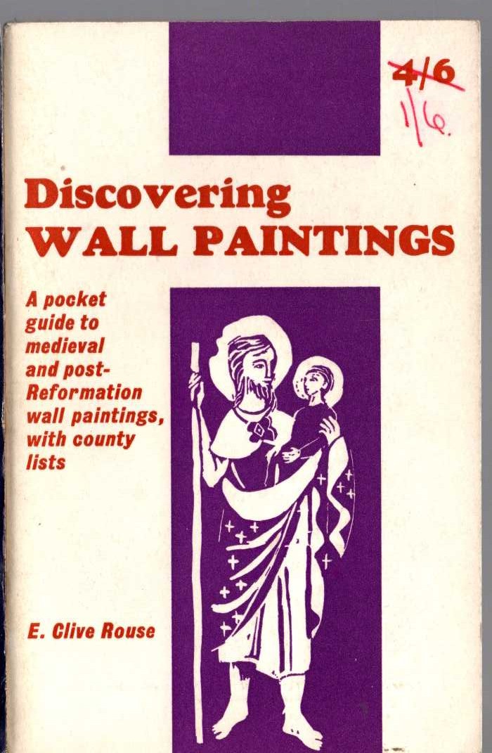 WALL PAINTINGS, Discovering by E.Clive Rouse front book cover image