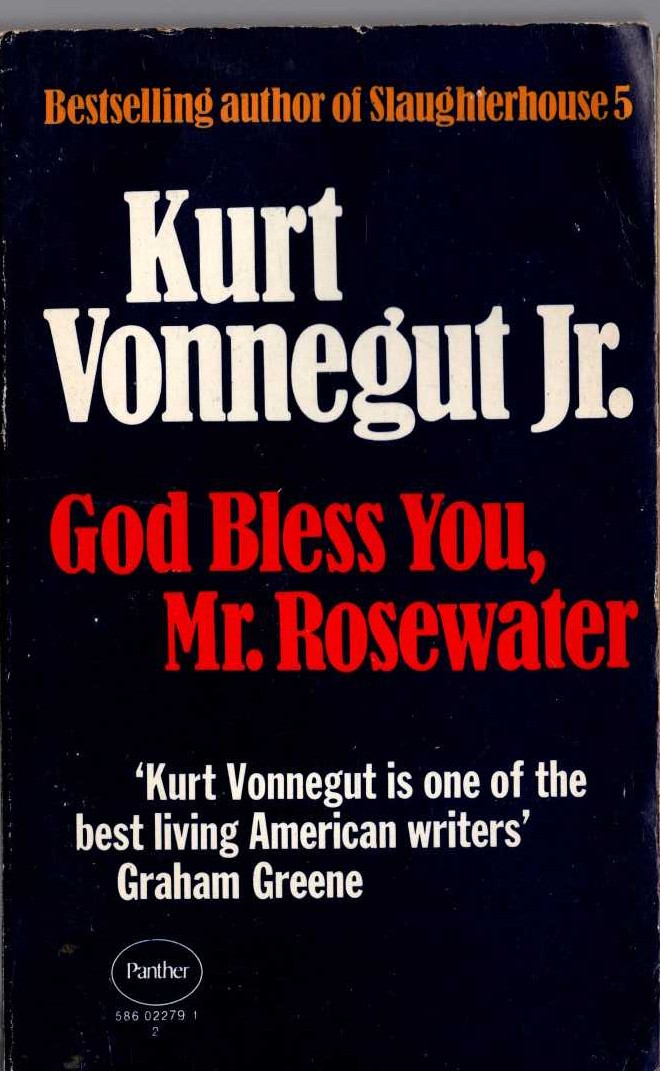 Kurt Vonnegut  GOD BLESS YOU, MR ROSEWATER front book cover image