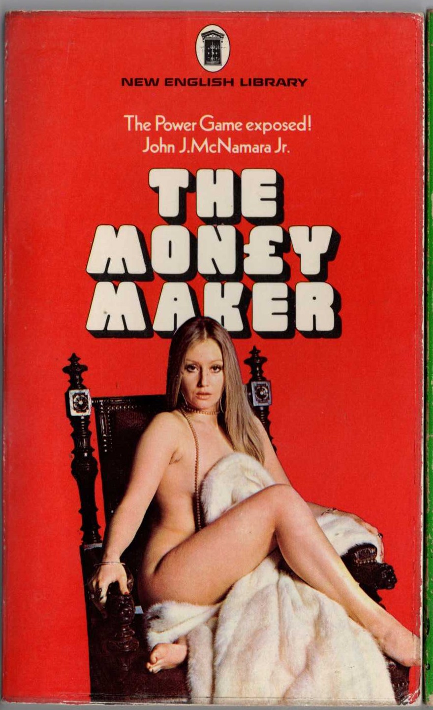 John J. McNamara  THE MONEY MAKER front book cover image