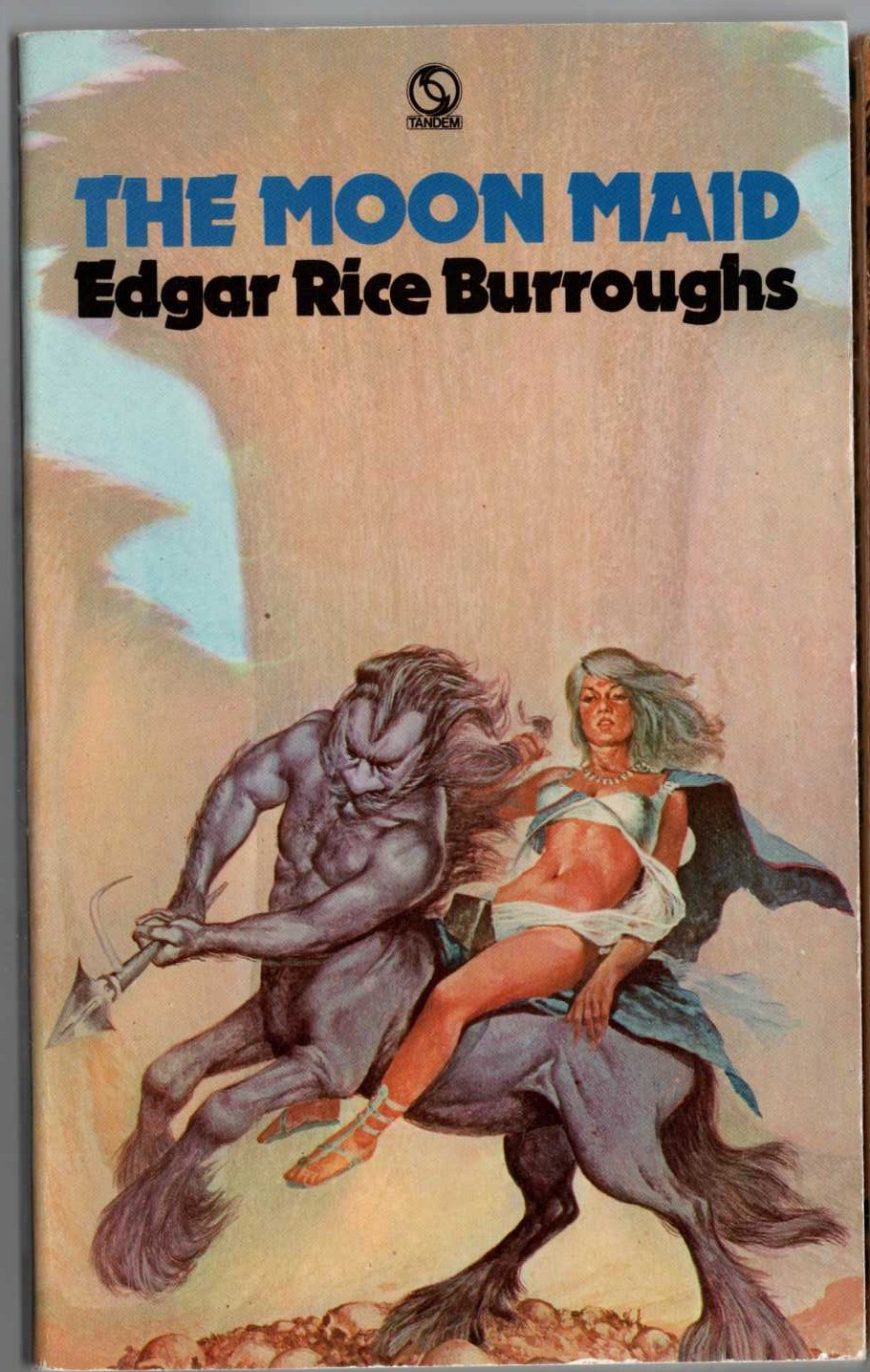 Edgar Rice Burroughs  THE MOON MAID front book cover image