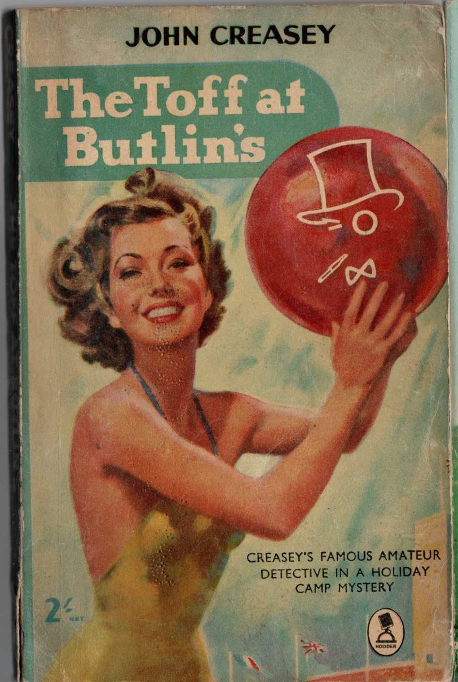 John Creasey  THE TOFF AT BUTLIN'S front book cover image