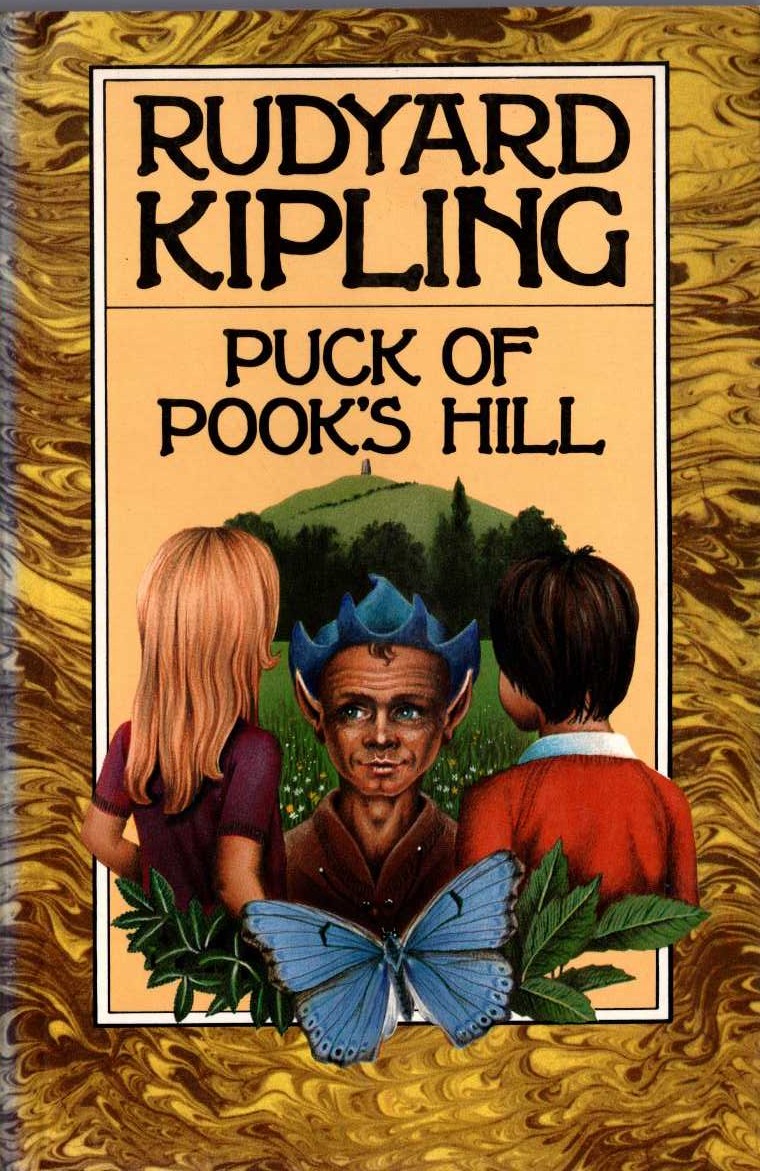 Rudyard Kipling  PUCK OF POOK'S HILL front book cover image