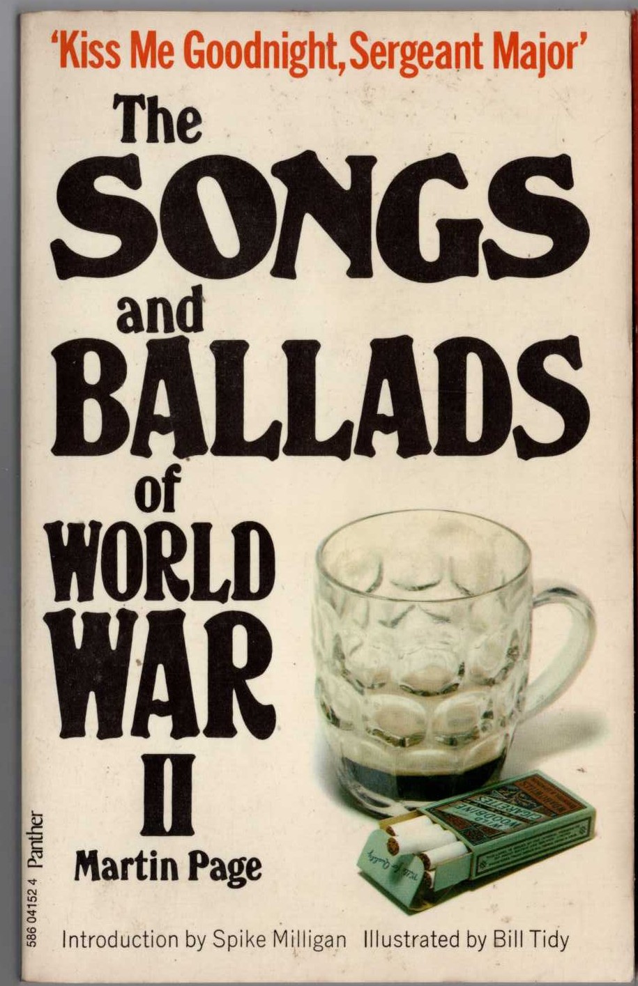 Martin Page  THE SONGS AND BALLADS OF WORLD WAR II front book cover image
