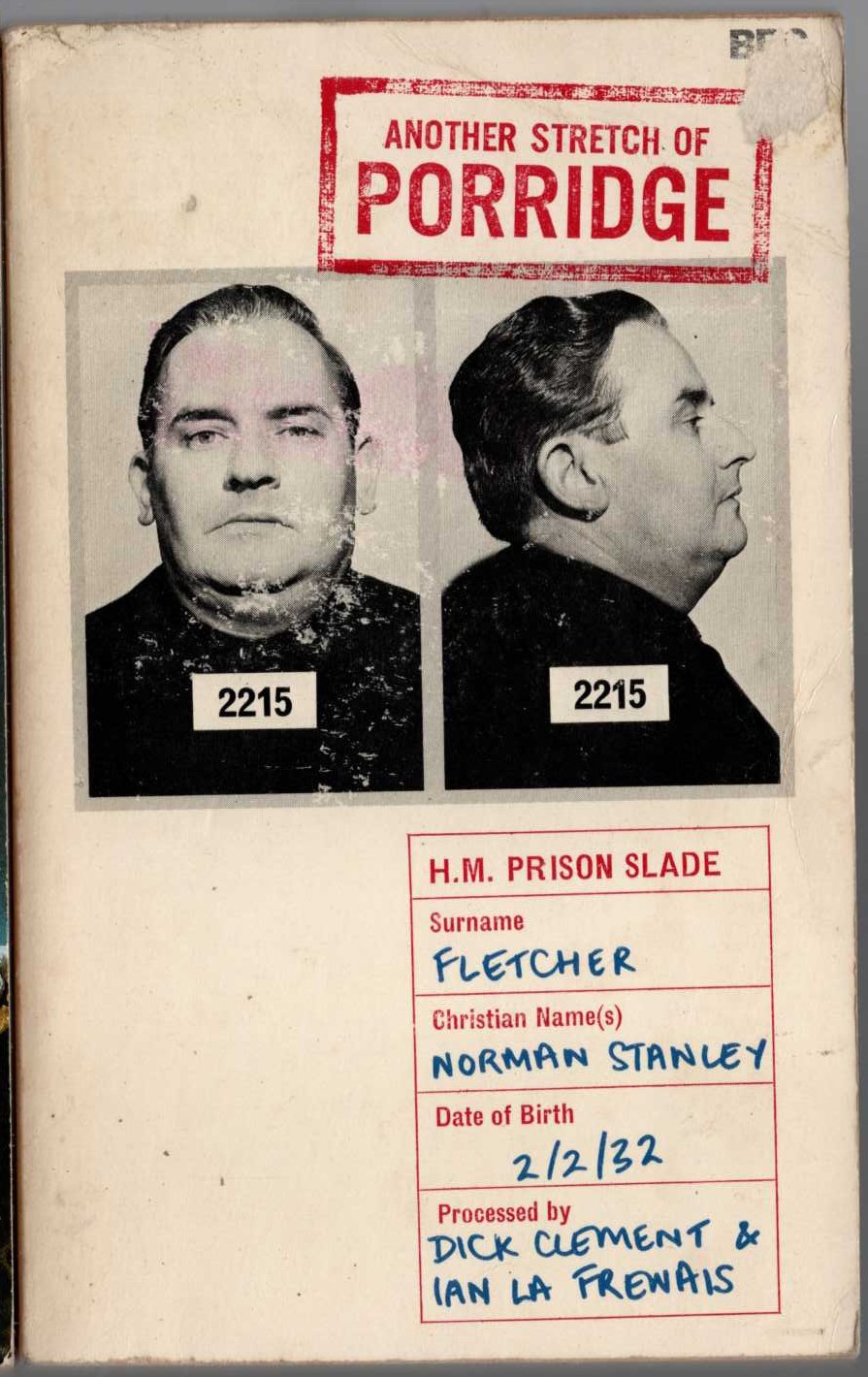 ANOTHER STRETCH OF PORRIDGE (Ronnie Barker) front book cover image