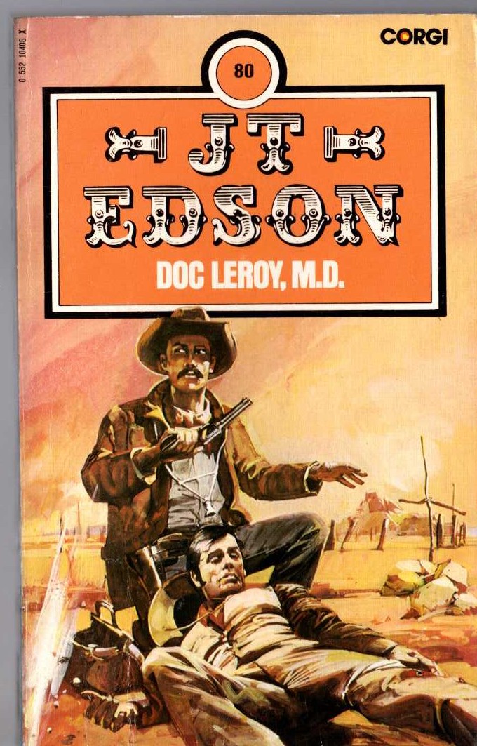 J.T. Edson  DOC LEROY, M.D. front book cover image