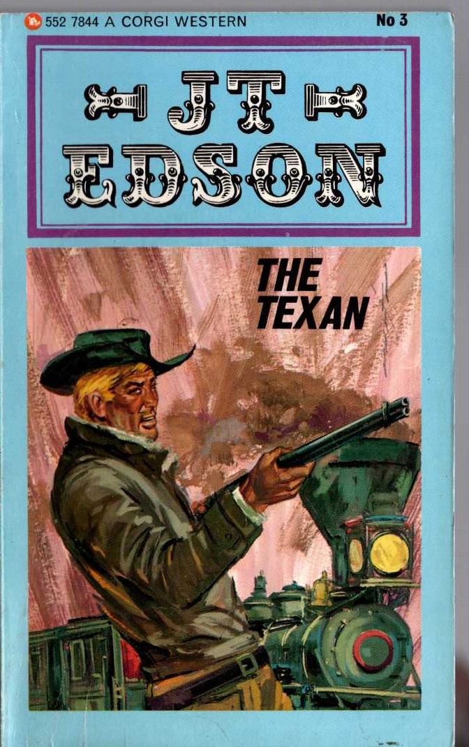 J.T. Edson  THE TEXAN front book cover image