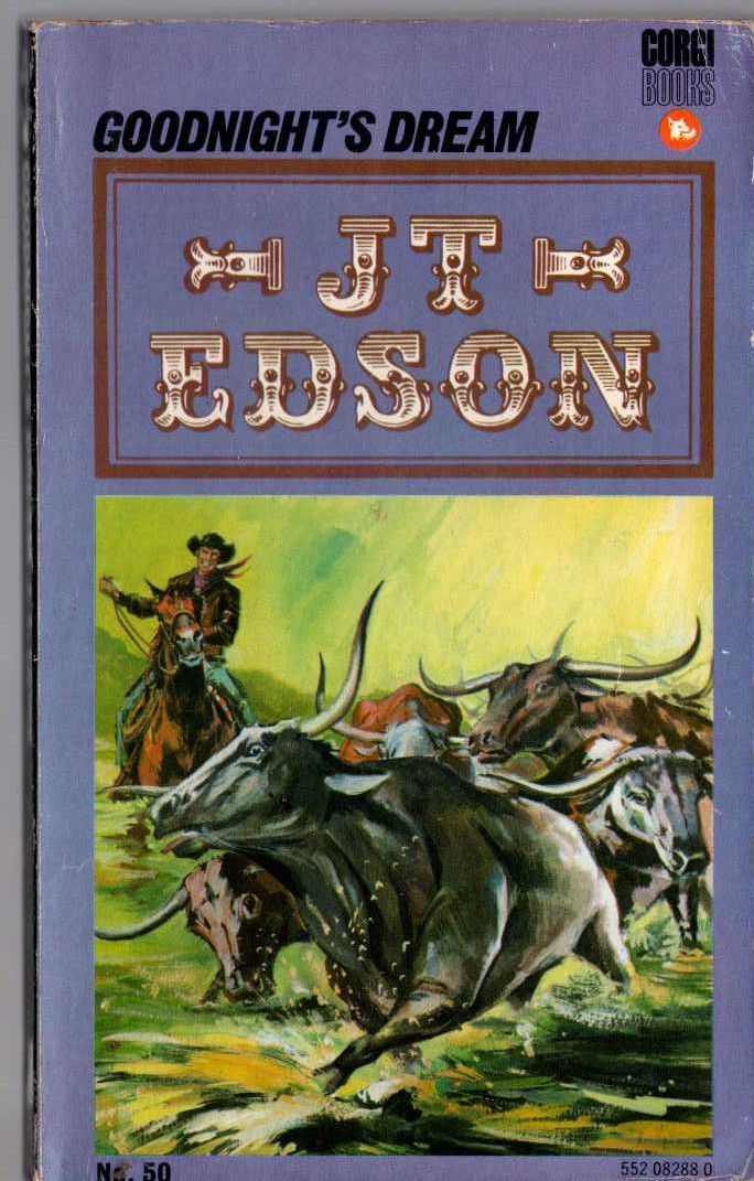 J.T. Edson  GOODNIGHT'S DREAM front book cover image