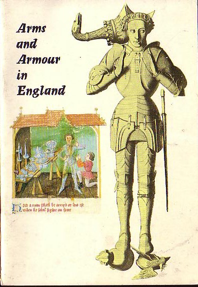 (ARMS AND ARMOUR)- ARMS AND ARMOUR IN ENGLAND by Sir James Mann front book cover image