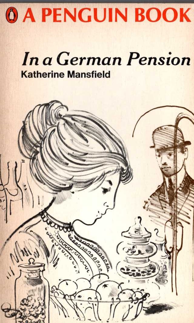Katherine Mansfield  IN A GERMAN PENSION front book cover image