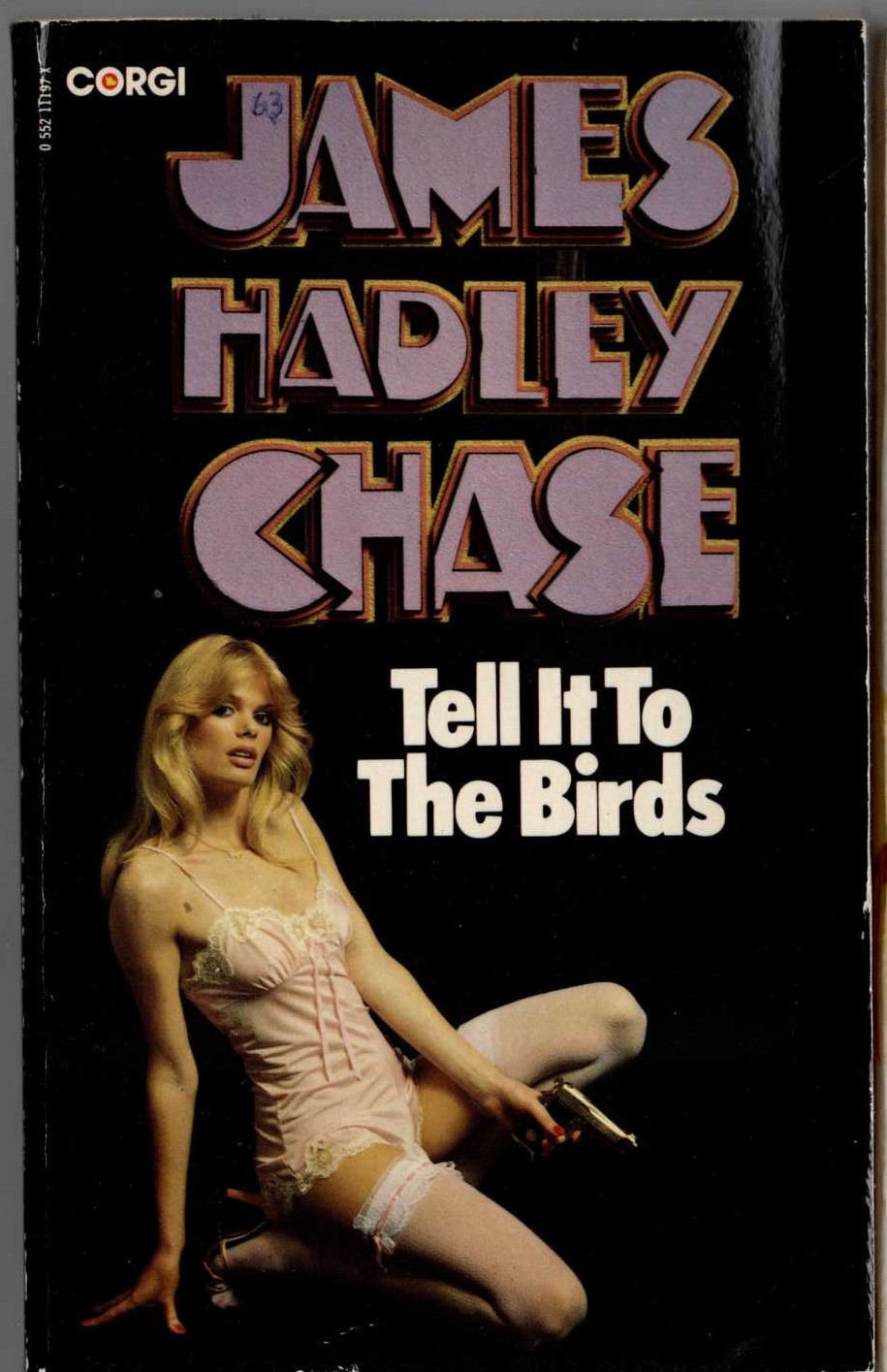 James Hadley Chase  TELL IT TO THE BIRDS front book cover image