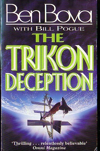 Ben Bova  THE TRIKON DECEPTION front book cover image