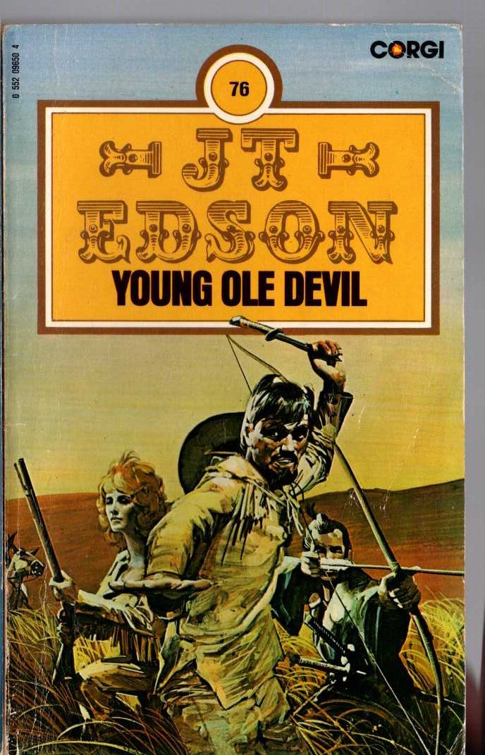 J.T. Edson  YOUNG OLE DEVIL front book cover image