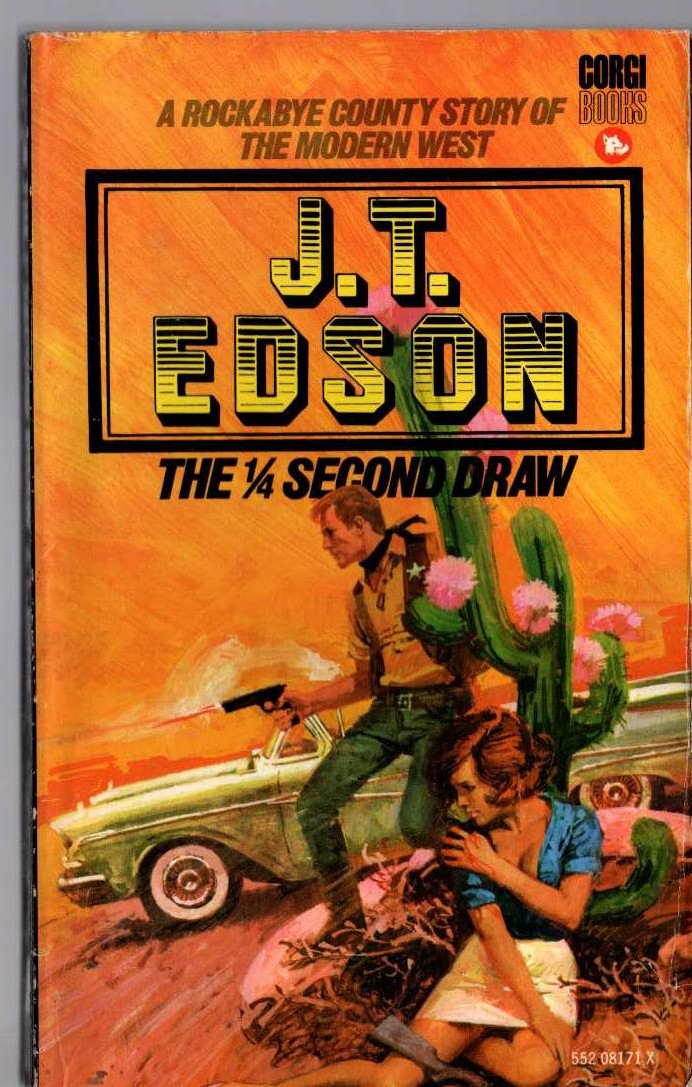 J.T. Edson  THE 1/4 SECOND DRAW front book cover image